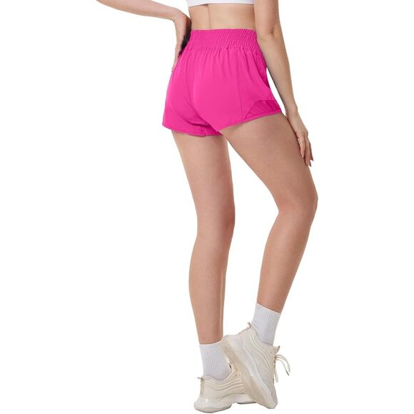High Waisted Athletic Shorts, SIZE XS, 8D-146B010 - Picture 2 of 2
